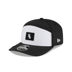 Chicago White Sox 2026 Clubhouse Black & White Split Panel 9SEVENTY Stretch-Snap Hat