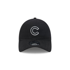 Chicago Cubs Nylon Black 9TWENTY Adjustable Hat