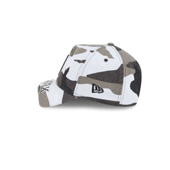 Boston Red Sox Washed Camo 9FORTY A-Frame Unstructured Cut-Off Visor Snapback Hat