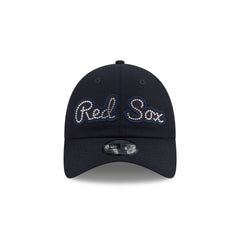 Boston Red Sox Rhinestone Script Casual Classic Adjustable Hat