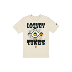 San Francisco Giants Looney Tunes Diamond Chrome White T-Shirt