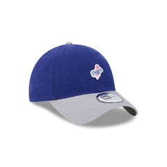 Los Angeles Dodgers Mini Logo Two Tone Casual Classic Adjustable Hat