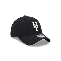 New York Mets Nylon Black 9TWENTY Adjustable Hat