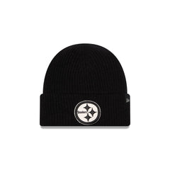 Pittsburgh Steelers Woolen Black Short Cuff Knit Beanie Hat