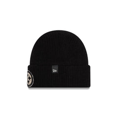 Pittsburgh Steelers Woolen Black Short Cuff Knit Beanie Hat