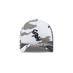 Chicago White Sox Washed Camo 9FORTY A-Frame Unstructured Cut-Off Visor Snapback Hat